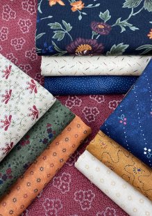 Moda Fabrics - Clover Blossom Farm 10 x Fat 1/4 Pack 2