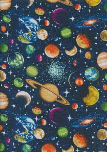 Nutex Novelty -  Solar Glitter 80420 col 3 Planets