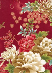 Japanese Kimono Print - Kujo 61840 col 102