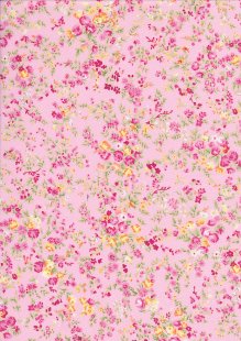 Rose & Hubble - Quality Cotton Print CP-0842 Pink Floral
