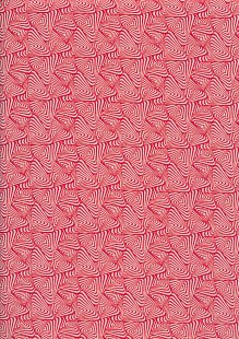 Quality Cotton Print - Red Kaleidoscope