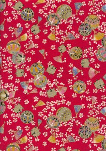 Authentic Gilded Japanese Fabric - 141