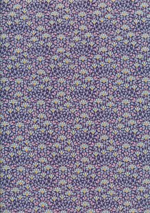 Tilda Fabrics - Cotton Beach 100332 Sea Anemone Blue