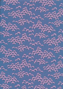 Tilda Fabrics - Bloomsville Cottonbloom Blueberry 100510