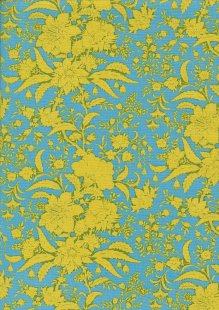 Tilda Fabrics - Bloomsville Abloom Sky 110074