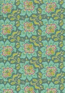 Tilda Fabrics - Bloomsville Flowermarket Pine 100514