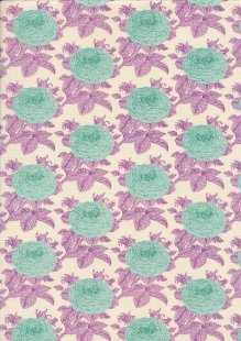 Tilda Fabrics - Sun Kiss Grandmas Rose Lilac