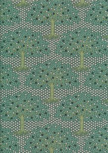 Tilda Fabrics - Hometown Applegarden Pine 100480