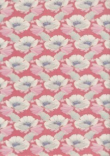 Tilda Fabrics - Maple Farm Gwendelyn Rosehip 100263