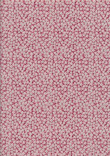 Tilda Fabrics - Woodland 100294 Coral Red