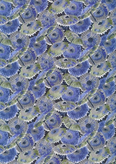 Pima Cotton Lawn - Blue Parasol