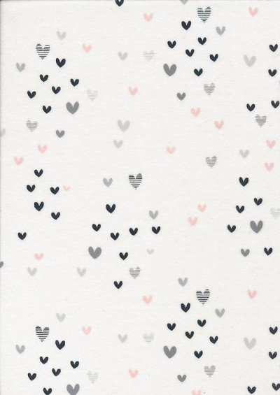 3 Wishes Flannel - Don't Forget To Dream DFDM Hearts Flannel