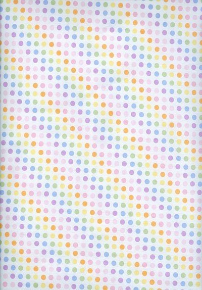 Pastel Rainbow Spots - Really Useful Fabrics