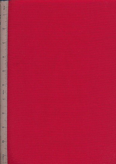 Plain Cotton Fabric - 75 Red