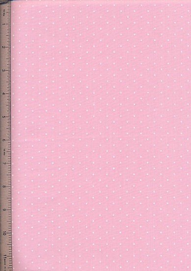 Poly Cotton Novelty - Pink Spot