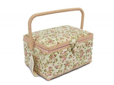 Medium Sewing Box - Petite Rose GB1152