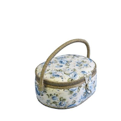 Small Sewing Box - Blue Rose GB1148