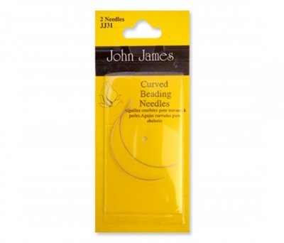 John James Curved Beading Needles No. 10
