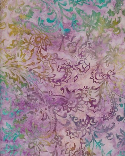 Fabric Freedom Bali Batik - Purple 9
