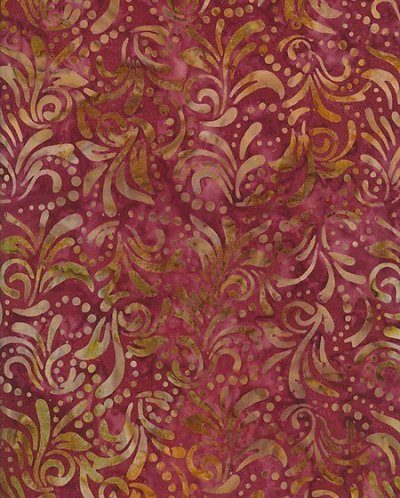 Fabric Freedom Bali Batik - Pink 4