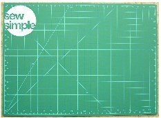 Sew Simple Cutting Mat 12 x 18 inches