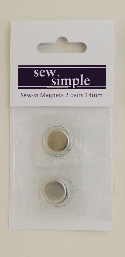 Sew Simple Sew-in Magnet 14mm