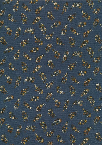 Andover Fabrics By Kathy Hall & Margo Krager - Ditsy Bouquet Blue