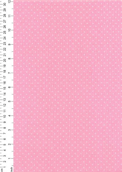 Andover Fabrics Kathy Hall - Bijoux Square Dot French Rose 2/8702R