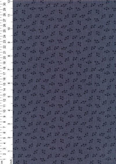 Andover Fabrics Kathy Hall - Bijoux Bouquet Slate 2/8701KC