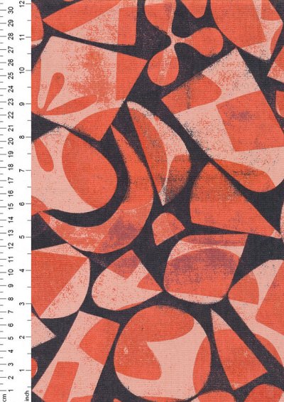 Andover Fabrics Print Making By Lizzy House - Nosara Red