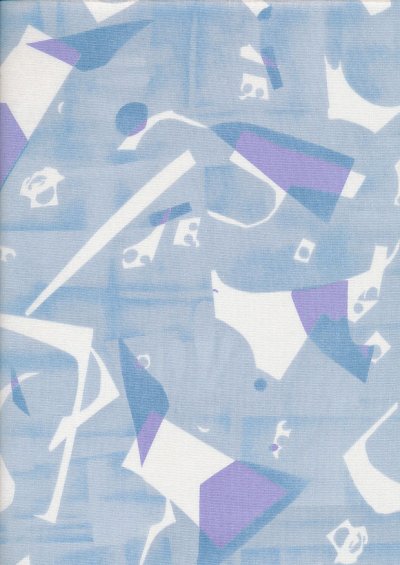 Andover Fabrics Print Making By Lizzy House - Picadilly Blue