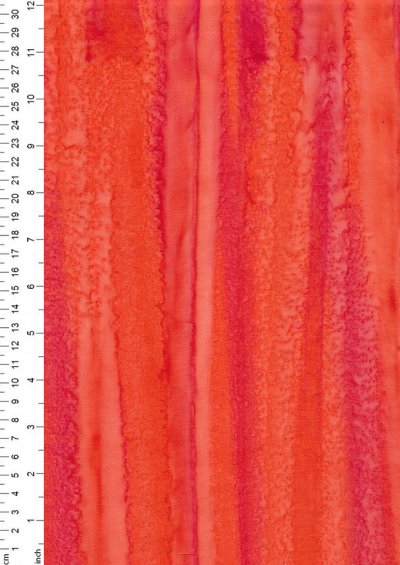 Fabric Freedom Fold Dye Bali Batik - BK 417/F Orange