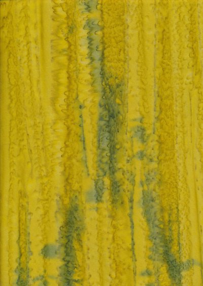 Fabric Freedom Fold Dye Bali Batik - BK 150/M Yellow