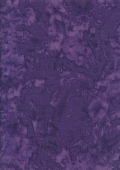 Fabric Freedom Salt Dye Bali Batik - BK 412/B Purple