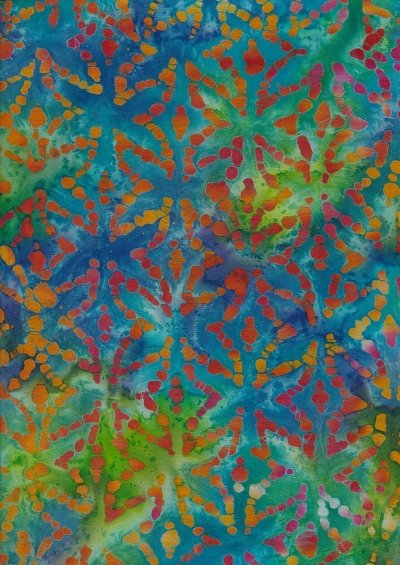 Bargain Batik - Turquoise 36311