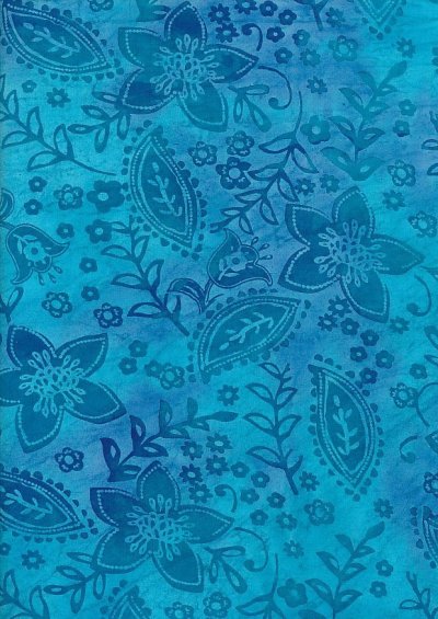 Bargain Batik - Turquoise 36001