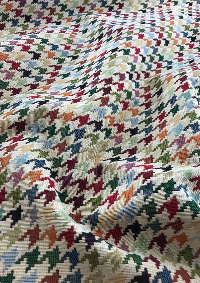 Chatham Glyn - New World Tapestry Hounds Tooth