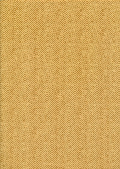Colour Collection By Clothworks - Zig-Zag Burnt Yellow