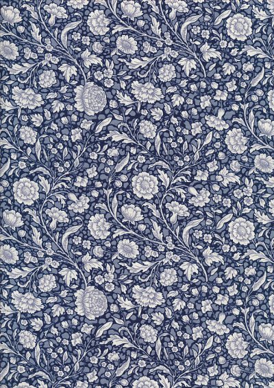 Rose & Hubble - Quality Cotton Print CP-0722 Navy