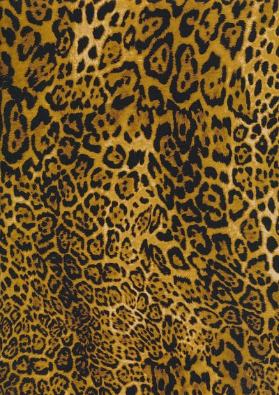 Rose & Hubble - Quality Cotton Print CP-0701 Leopard Leopard Skin