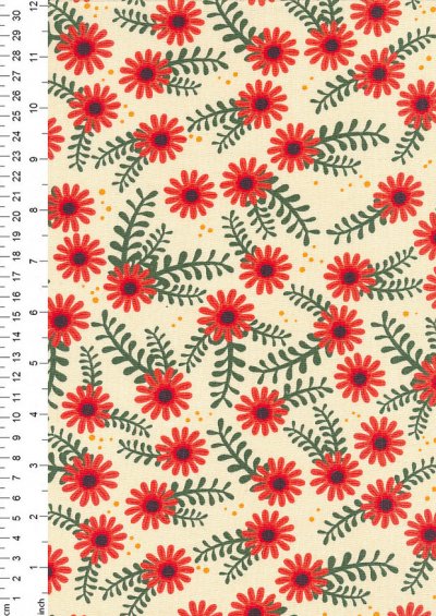 Craft Cotton Co - Foxy Fall Floral