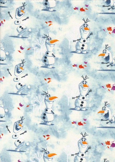 Craft Cotton Co - Frozen Olaf Watercolour