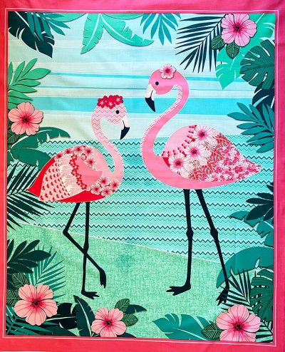 Studio E Panel - Flamingo 90cm