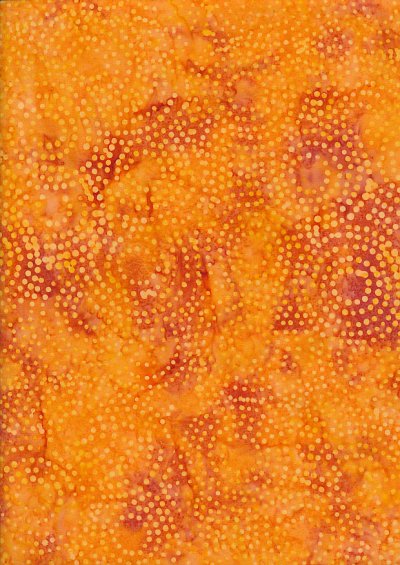 Doughty's Exclusive Bali Batik - Aboriginal Dots Yellow & Orange