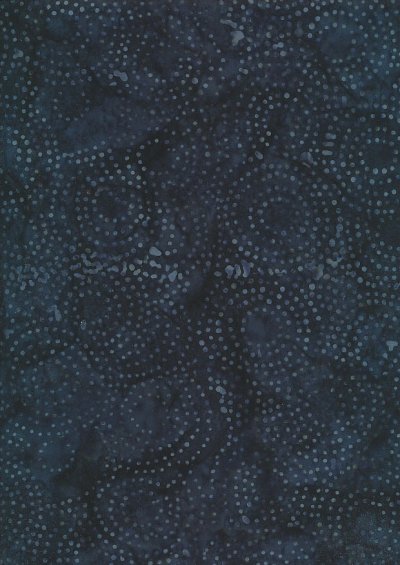 Doughty's Exclusive Bali Batik - Aboriginal Dots Dark Blue