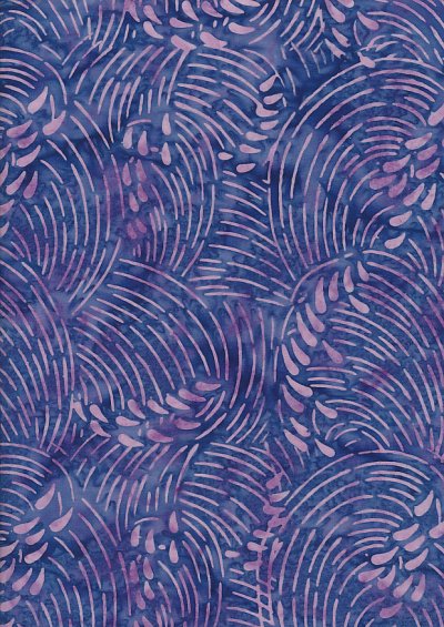 Doughty's Exclusive Bali Batik - Whirlpools Purple & Pink