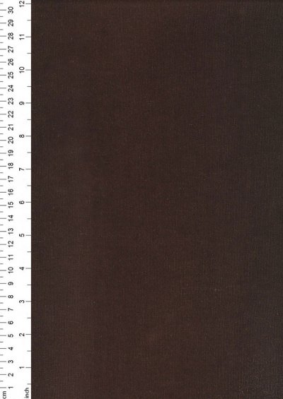 Plain Cotton Needlecord -Dark Brown
