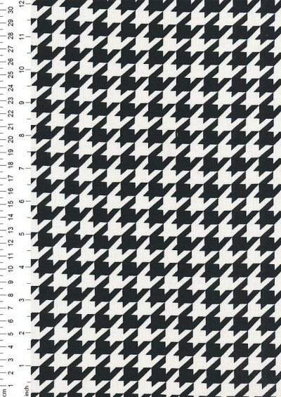 Viscose Spandex Jersey Space Invaders - Black & White