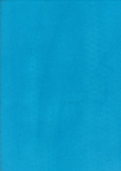 Plain Cotton Needlecord -Turquoise