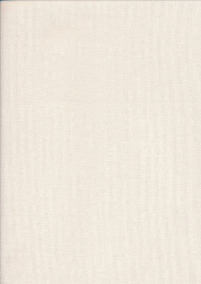 Plain Cotton Needlecord - Soft White